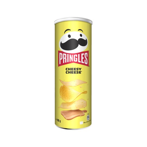 PRINGLES Cheesy cheese Patatas fritas de queso 165 g