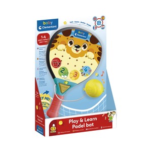 Imagen de Baby Padel Fun Racket, Play & Learn de 1 a 4 Años, Baby CLEMENTONI