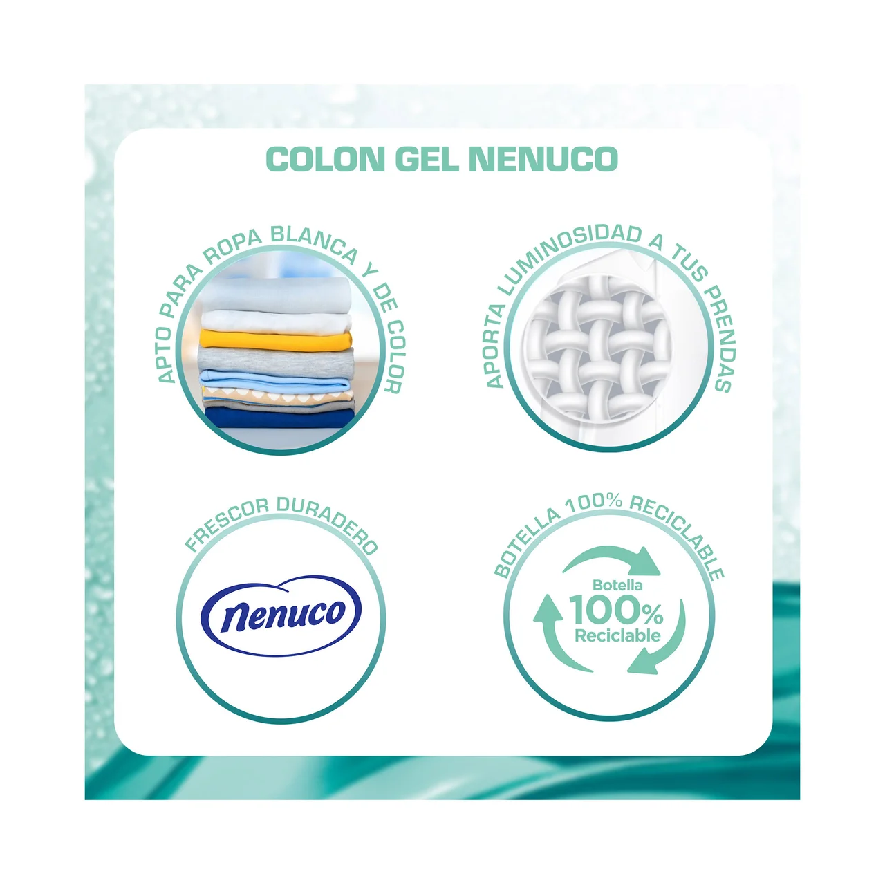 COLON Detergente perfumado gel Nenuco 60 DS