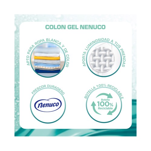 COLON Detergente perfumado gel Nenuco 60 DS