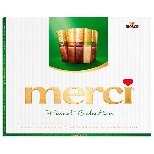 MERCI Surtido de bombones 250 g.