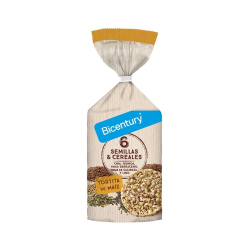 BIOCENTURY Tortitas de semillas y cereales BIOCENTURY 6 uds.