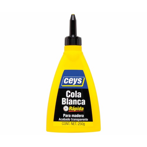Cola blanca transparente CEYS, 250ml.