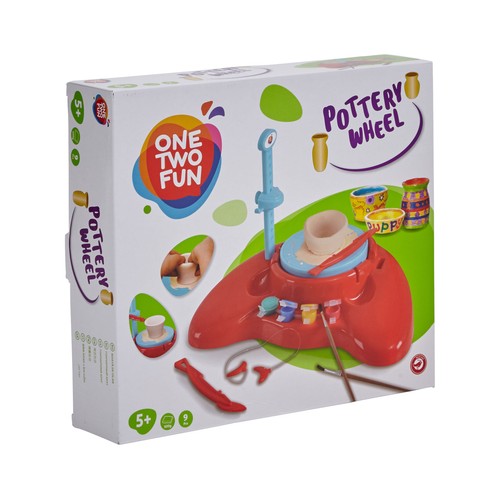 Torno de alfarero para moldear ONE TWO FUN ALCAMPO.