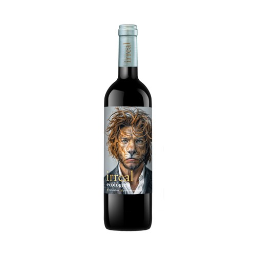 IRREAL Vino tinto ecológico botella 75 cl.