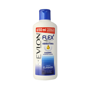 Imagen de FLEX Champú con keratina, para todo tipo de cabellos FLEX de Revlon 650 ml.