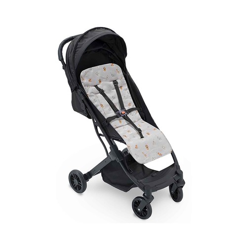 Colchoneta reversible nido abeja + Animales para silla de paseo, DON ALGODÓN.