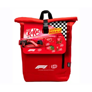 NESTLÉ Lote barritas de chocolatinas con mochila de fórmula 1 de 493 g.