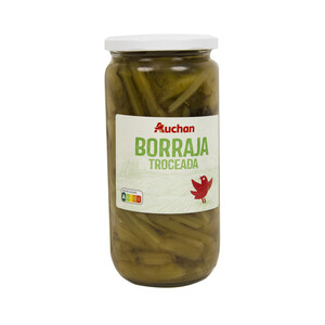 Imagen de PRODUCTO ALCAMPO Borraja troceada al natural frasco de 400 g.