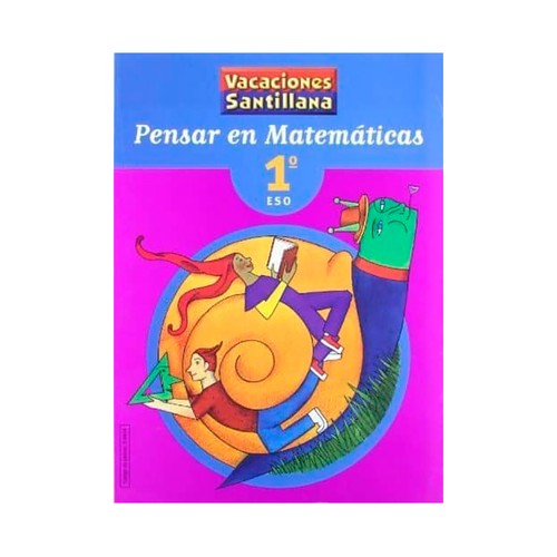 Pensar en matemáticas 1º ESO, cuaderno de actividades. SANTILLANA