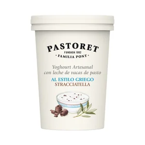 PASTORET Yogur estilo griego con stracciatella 500 ml.