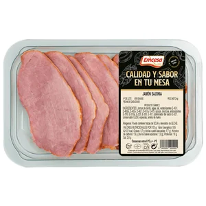 EMCESA Bandeja de filetes de jamón de cerdo estilo Sajonia 300 g.