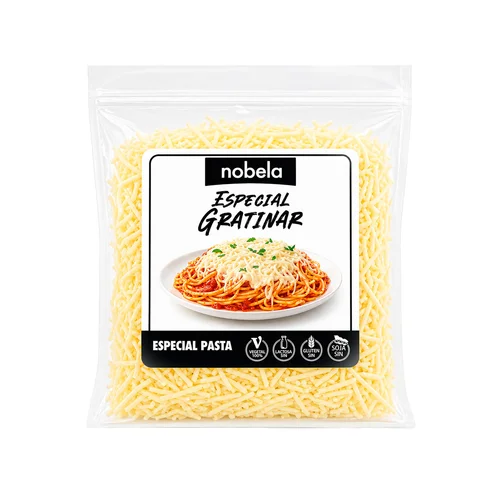 Porciones de queso vegetal de almendras con ajo y hierbas 128 g.