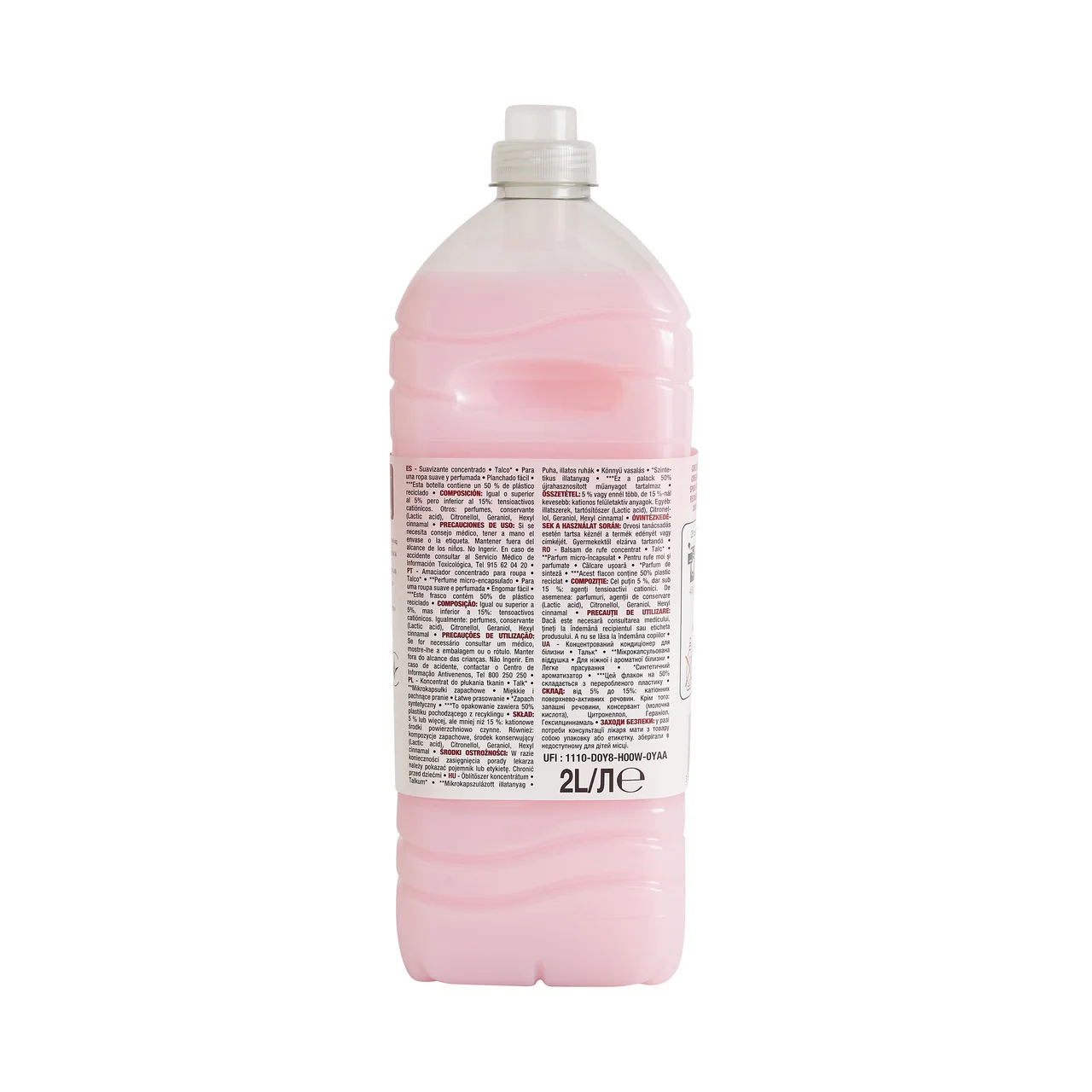 PRODUCTO ALCAMPO Suavizante concentrado Talco PRODUCTO ALCAMPO 80 ds.2 l.