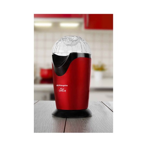 Palomitero ORBEGOZO PA4300, 1000W, cazo medidor,