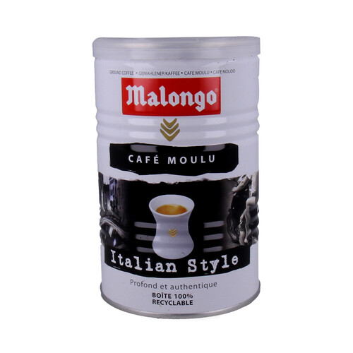 MALONGO Café molido al estilo italiano 250 g.