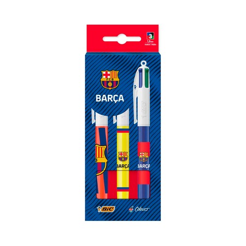 Bolígrafo 4 colores barcelona bl3. BIC