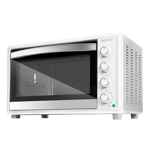 Horno de sobremesa CECOTEC Bake&Toast 4600 White Gyro, 2000W, capacidad 46L, temporizador, luz interior.