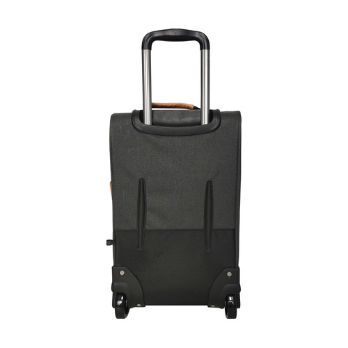 Trolley con doble compartimento gris 50cm, Globe Trotters AIRPORT ALCAMPO.