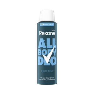 Imagen de REXONA All body deo ocean rush Desodorante corporal unisex en spray 150 ml.