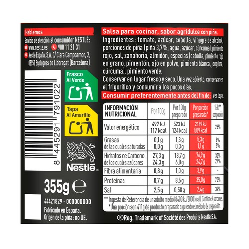 MAGGI Salsa agridulce sweet&sour 355 g