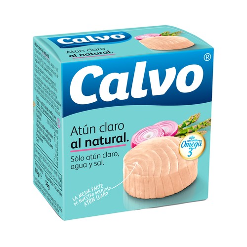 CALVO Atún claro al natural 52g