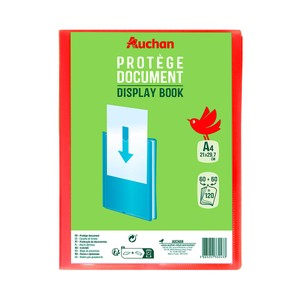 Imagen de Carpeta 120 Fundas Colores Surtidos ALCAMPO