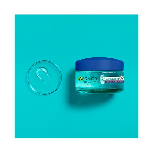 GARNIER Skin active Crema de noche jelly con acción hidratante, para todo tipo de pieles 50 ml.