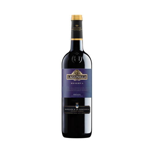 LAGUNILLA  Vino tinto reserva con D.O. Ca. Rioja botella de 75 cl.