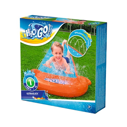 Tobogán deslizante con agua 4,88 m. H2O.
