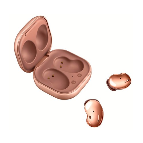Auriculares Bluetooth SAMSUNG Galaxy Buds Live SM-R180NZNAEUB bronce, 3 micrófonos, cancelación ruido, hasta 21 horas.
