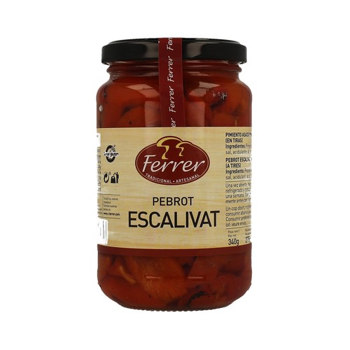 FERRER Escalivada de verduras FERRER frasco de 275 g.