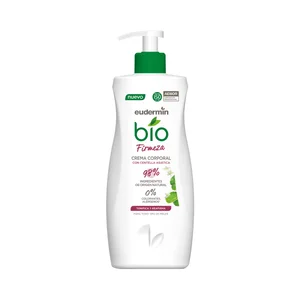 EUDERMIN Bio firmeza Crema corporal tonificante y reafirmane con Centella asiática, para todo tipo de pieles 400 ml.