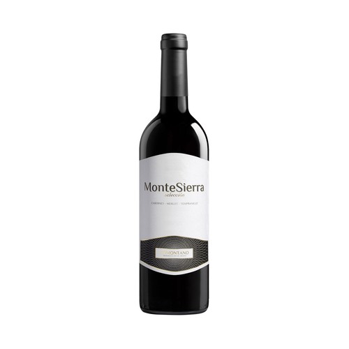 MONTESIERRA SELECCIÓN Vino tinto con D.O. Somontano MONTESIERRA Selección botella de 75 cl.