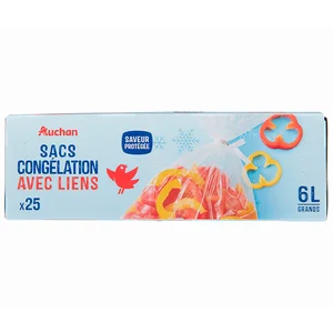 PRODUCTO ALCAMPO Bolsas de congelación grande 25 uds.