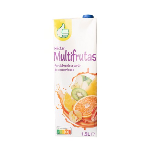 PRODUCTO ECONÓMICO ALCAMPO Néctar multifrutas 1,5 L.
