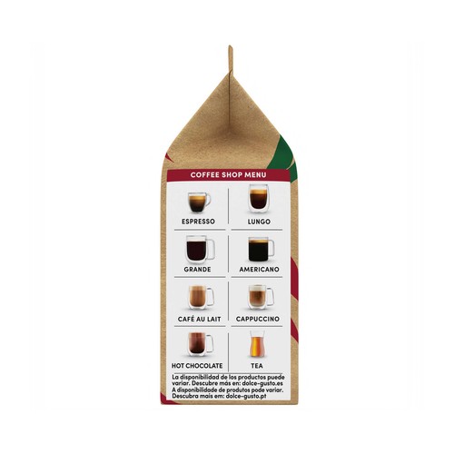 DOLCE GUSTO NEO Café cápsulas intenso 12 uds. 66 g.