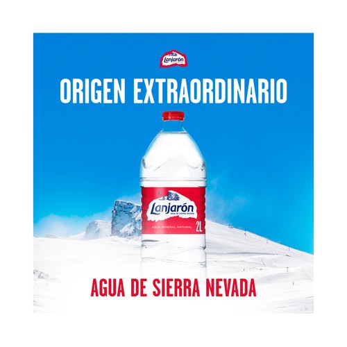 LANJARÓN Agua mineral pack de 6 uds. x 2 l.