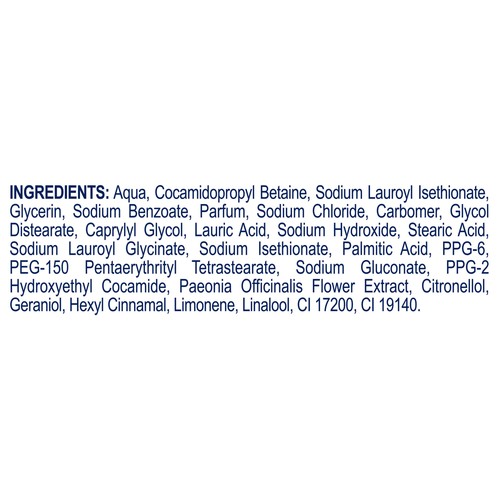 DOVE Gel renovador para baño o ducha con extracto de rosa y peonia 720 ml.