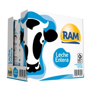 precios Ram Leche Entera De Vaca 6X1 L. en Alcampo