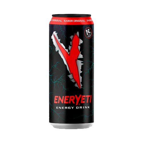 Bebida energética ENERYETI lata de 50 cl.