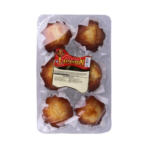 LAPASION Magdalenas suaves 350 g.