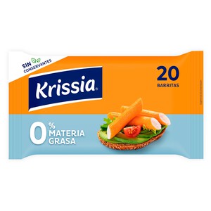 Imagen de KRISSIA Barrita surimi 0% mg 20 ud 300 g.