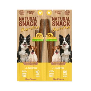 Barritas para perro con sabor a pollo e hígado 4X12g