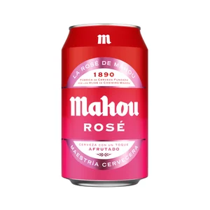 MAHOU Rosé Cerveza lata de 33 cl.