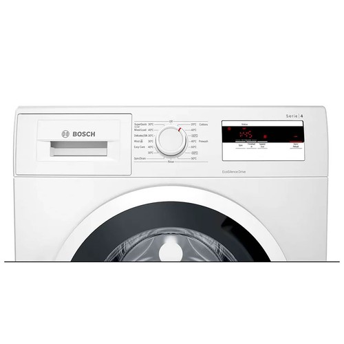 Lavadora BOSCH WAN 24264ES capacidad de carga: 8KG, Clasificación energética: C, 1200RPM, H: 84,8cm, A: 59,8cm, F: 55cm.