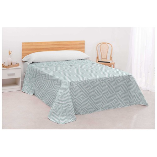 Colcha bouti estampada reversible para cama de 135 cm, EXPORT
