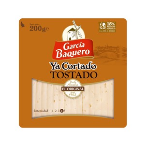 Imagen de GARCÍA BAQUERO Queso tostado ya cortado 200gr