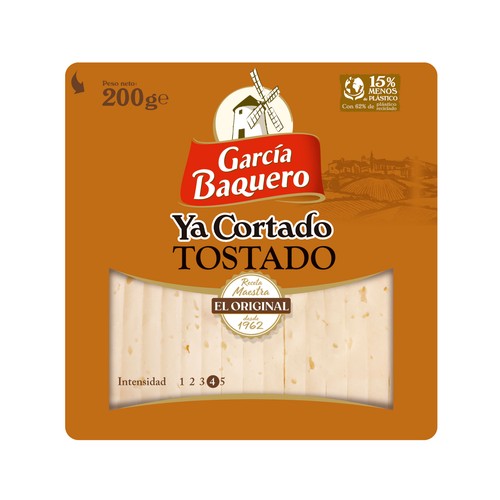 GARCÍA BAQUERO Queso tostado ya cortado 200gr