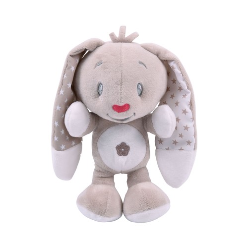 Set de 3 juguetes Leo para bebés, incluye sonajero, mordedor y peluche, ONE TWO FUN